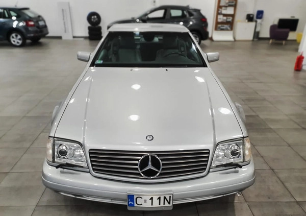 Mercedes-Benz SL cena 87900 przebieg: 135000, rok produkcji 1996 z Bydgoszcz małe 466